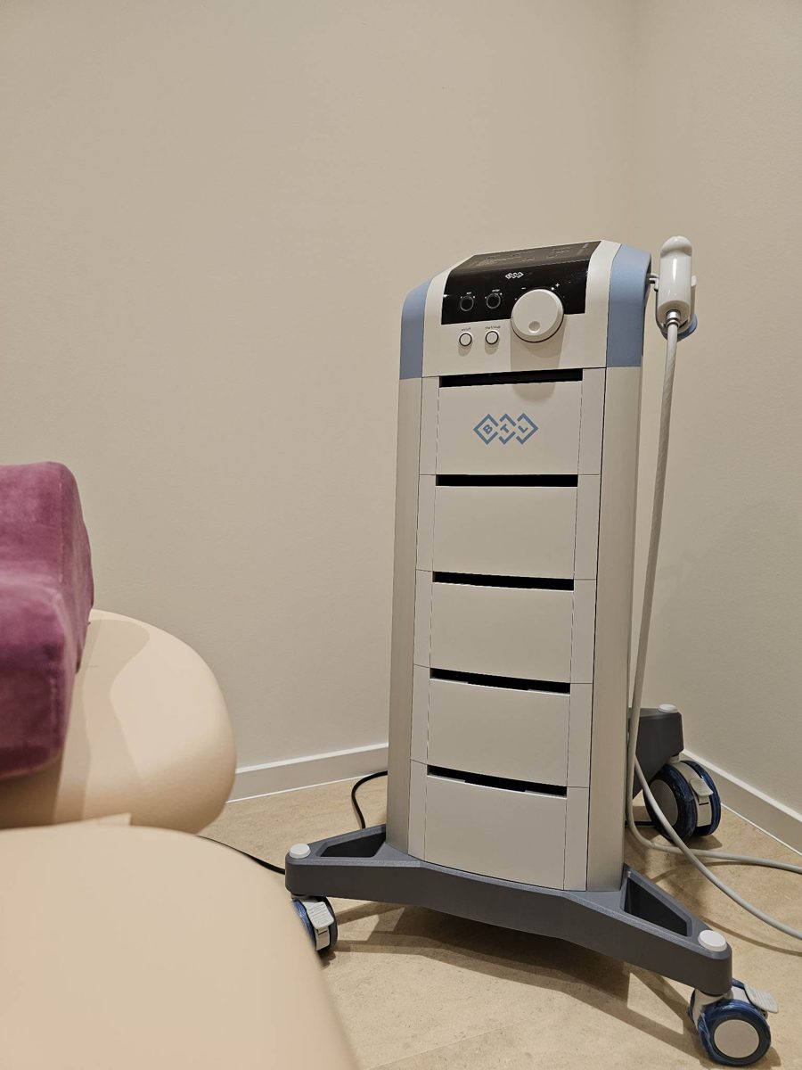 Therapiegerät für Elektro- und Lasertherapie
